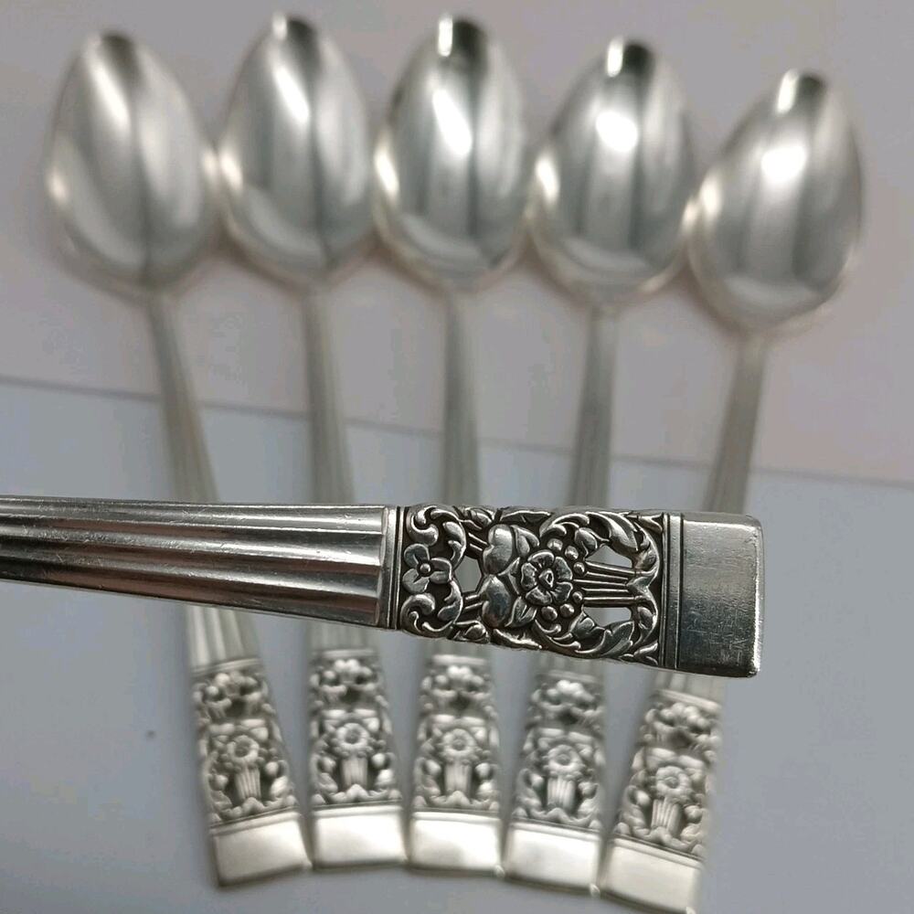 8X Tbsp Oneida CORONATION Silverplate Table Spoons Flatware